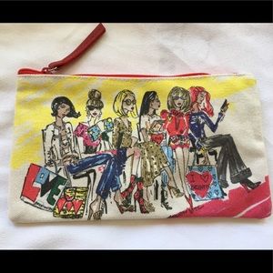 Brighton Fashionista Canvas Makeup Pouch